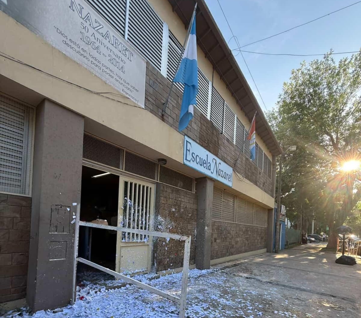 Colegio Nazaret: alumnos reclaman por  sanciones que recibió un compañero tras los festejos de fin de ciclo